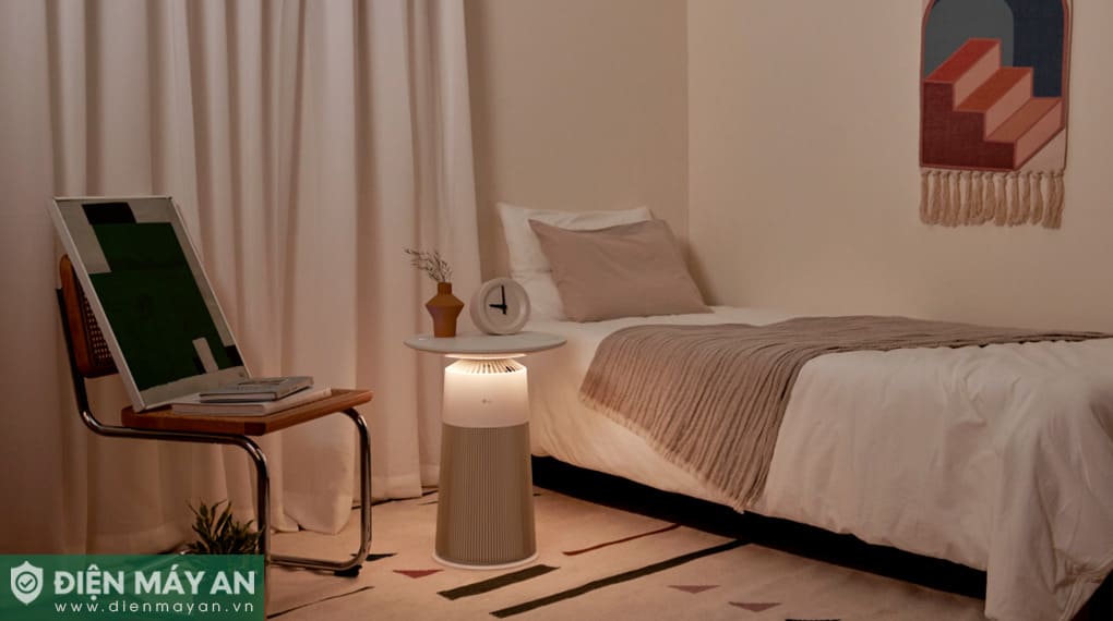 Máy Lọc Không Khí LG PuriCare Aero Furniture AS20GPWU0 Màu Trắng 28W